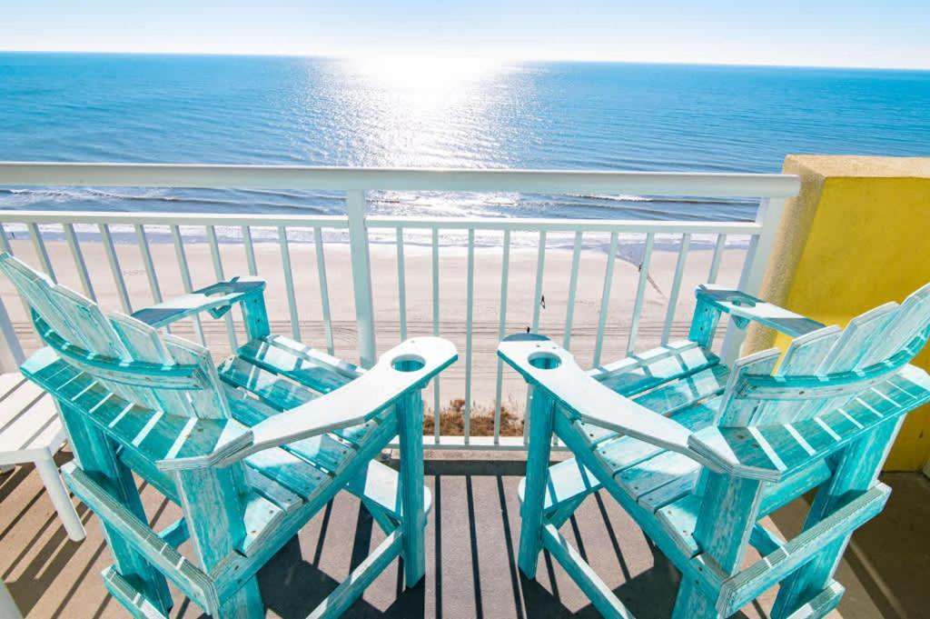 Oceanfront Top Location Modern Resort Lazy River Huge Pool Oasis Myrtle Beach Exterior photo